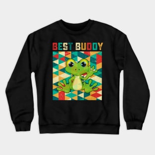 Best Buddy Frog Crewneck Sweatshirt